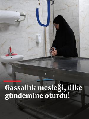 Diziyle birlikte gassallık mesleği Türkiye gündemine oturdu